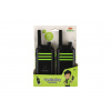Vysielačky 2ks walkie-talkie 2,4 GHz dosah 80 metrov plast na batérie v krabičke 15x20x4cm