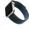 FIXED Nylon Strap na Apple Watch 42 mm/44 mm modrý FIXNST-434-DBL