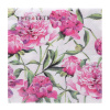 Tl572000 servítky tat pink peonies 3vrs/33x33cm