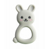 Martoine hryzátko z potravinárského silikónu Bunny Silver