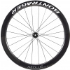 Bontrager Aeolus RSL 51 TLR Disc Road Wheel - black / white uni