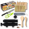 Sada MASZYNKA na výrobu SUSHI S ROLKOU PODLOŽKA BAZOOKA príslušenstvo na sushi