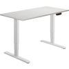 Výškovo nastaviteľný stôl AlzaErgo Table ET1 NewGen biely + doskaTTE-01 140x80cm biela dyha (BUN)