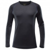Devold Breeze Merino 150 Shirt Man black S; Černá triko