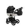 Kombinovaný kočárek EUFORIA PREMIUM EP-4 silver/black