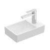Villeroy & Boch Avento Umývadielko, 36x22 cm, bez prepadu, 1 otvor na batériu vpravo, alpská biela 43003L01