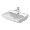DURAVIT D-Neo závesné umývadlo s otvorom, s prepadom, 550 x 440 mm, biela, 2366550000