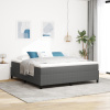 vidaXL Box Spring Posteľ Svetlosivá Super King Kordurová Tkanina 3337422