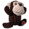 Dog Fantasy Safari opice s uzlom pískacie 18 cm