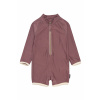 Mikk-Line Mikk - Line chlapecký koupací overal 1054 Twilight Mauve Velikost: 74/80 UPF 50+