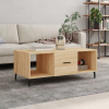 zahrada-XL Konferenčný stolík dub sonoma 102x50x40 cm kompozitné drevo 829319