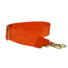 NovaKabelka.sk Látkový prídavný popruh tracolla 231 oranžová