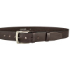 PENNYBELTS Kožený opasek 25-40 hnědý - 95 cm