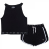 Firetrap Fleece Short Set Black/White 13 rokov
