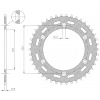 oceľová rozeta SUN1-3547-45, SUNSTAR (45 zubov) HUSABERG, HUSQVARNA, KTM
