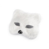 Stoklasa Karnevalová maska - škraboška chlupatá kočka - 1 bílá