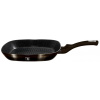 Grilovacia panvica BERLINGERHAUS Panvica grilovacia Shiny Black Collection 28cm (BH-6611)