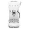 Smeg Pákový kávovar na espresso/cappucino ECF02, 50's Retro Style, biela ECF02WHEU