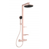 Ideal Standard ALU+ Sprchový set s termostatom, priemer 26 cm, 2 prúdy, rosé BD583RO