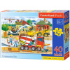 CASTORLAND Puzzle Stavenisko MAXI 40 dielikov
