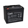Akumulátor energie BezÚ Olovený AGM/VRLA Pb-SO4 Geti SLA-12V/70Ah 12V70Ah C900/50% (Solárna bloková batéria 