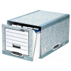 Fellowes Zásuvkový archív BANKERS BOX sivý/biely