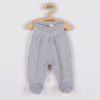 Dojčenské polodupačky New Baby Classic II sivé, 62 (3-6m)