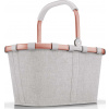 Košík Carrybag Frame Twist Sky Rose svetlosivý