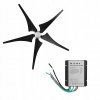 Veterná turbína Žiadna informačná značka 400 v GS13202-02 (Regulátor nabíjania 20A PWM Solar 12V 24V LCD USB)