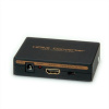 HDMI Audio Extraktor, digital: toslink (S/PDiF), analog: 2xCinch (RCA), čierny