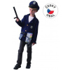 Šaty na karneval - policajt, 110 - 120 cm