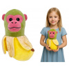 Plyšová hračka Chimpanzini Bananini Szympans Opica BRAINROT