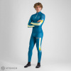 Sportful Apex elasťáky, blue corsair/green/yellow M