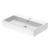 Duravit Vero Air - Umývadlo do nábytku 800x470 mm, s prepadom, biela 2350800000