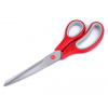 Krajčírske nožničky Marlen s mikrozúbkami dĺžka 25 cm červená 1ks