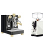 Lelit Bianca PL162T V3, black + Eureka Mignon Perfetto, CR white