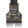 Delock USB 2.0 adaptér [2x kolíková lišta - 1x zásuvka] 60045; 60045
