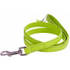 COLLAR Kožené vodítko Glamour, 122cm/9mm, zelená