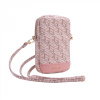 Kabelka Guess PU G Cube Phone Bag Zipper Pink