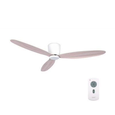 Lucci air | Lucci Air 212885 - Stropný ventilátor AIRFUSION RADAR drevo/biela/béžová + DO | FAN00224