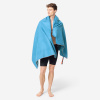 DECATHLON Uterák z mikrovlákna veľkosť XL (110 x 175 cm) modrý