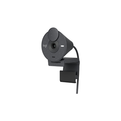 Logitech - Brio 300 Full HD webcam - Black