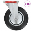 vidaXL Otočné kolieska 16 ks 200 mm - 217984-211509