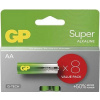 Batéria alkalická, AA (LR6), AA, 1.5V, GP, blister, 8-pack, SUPER B01238