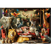 Puzzle Educa 1500 dielikov Educa Puzzle 1500 dielikov Zvieratá v obývačke