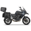 SHAD Kompletná sada sedlových brašní TERRA TR40 adventure a hliníkového vrchného kufra SHAD TERRA BLACK 48L vrátane montážnej sady SHAD Benelli TRK 502 X 2022 -