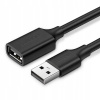 Ugreen 10314 USB (samica) - USB (samec) predlžovací, 1m, černý