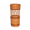 Kôš, košík - Dáždnikový prútený obchod Wicker 51x23x23 cm Brown (Prútený dáždnik prútený prútený košík pre dáždniky veľký)