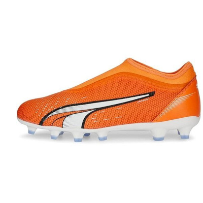 Puma Ultra Match LL FG/AG Jr oranžová/biela EU 34/205 mm