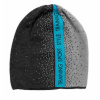 Jarná, jesenná čiapka TRAINING SPORT, tyrkys/sivá, 40-46 cm